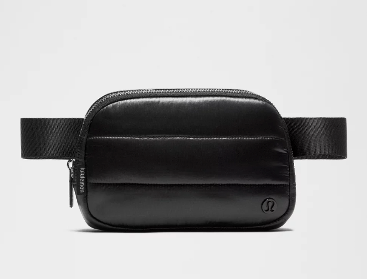 Lululemon Everywhere Belt Bag 1L Wunder Puff Shine - Black