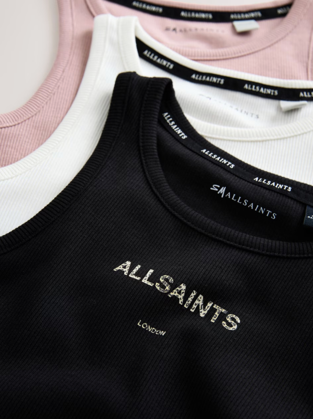 smALLSAINTS Top 3 pack - Dusky Pink, Black, White