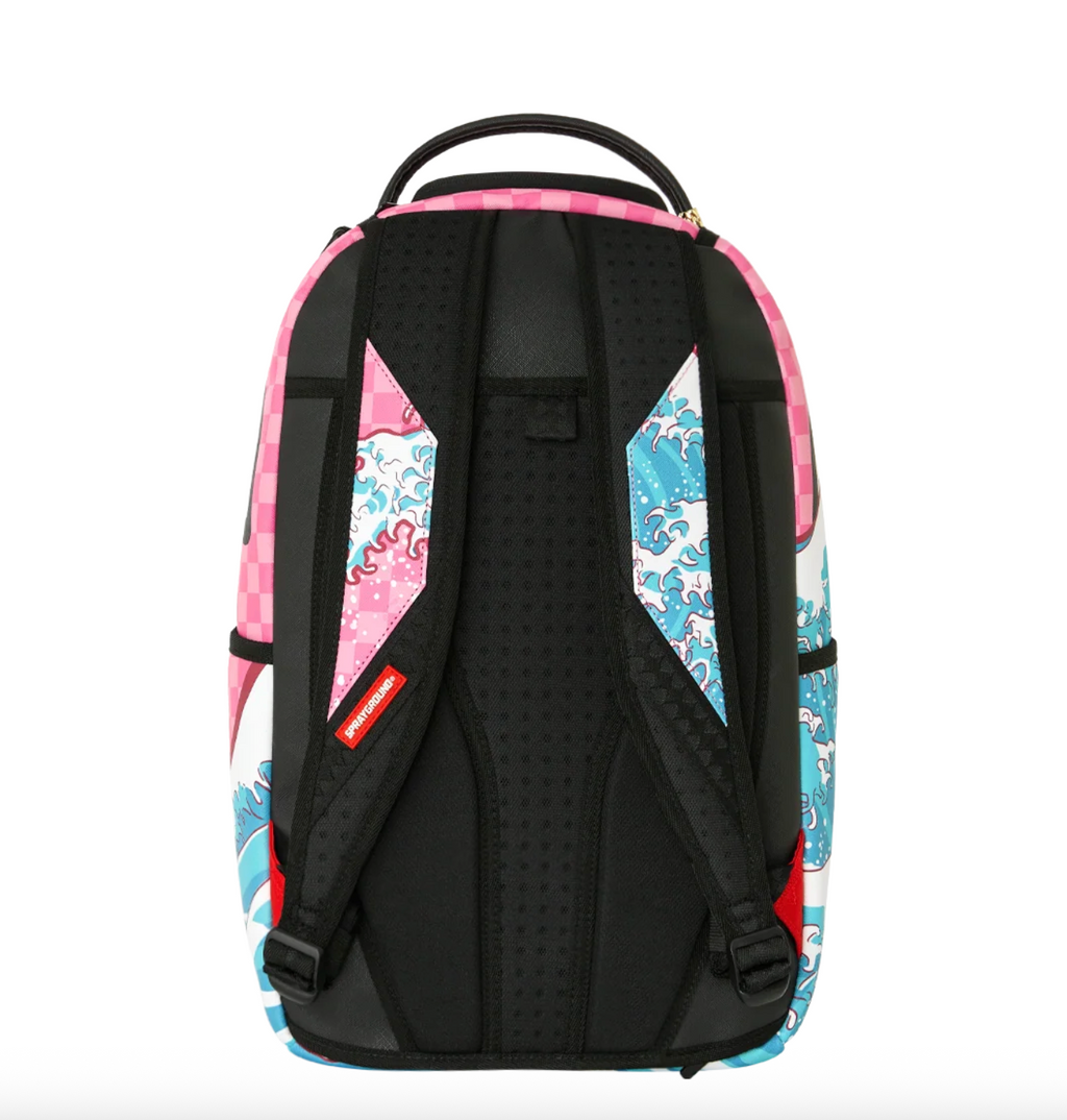 Sprayground Pink Panther Diamond Waves Backpack