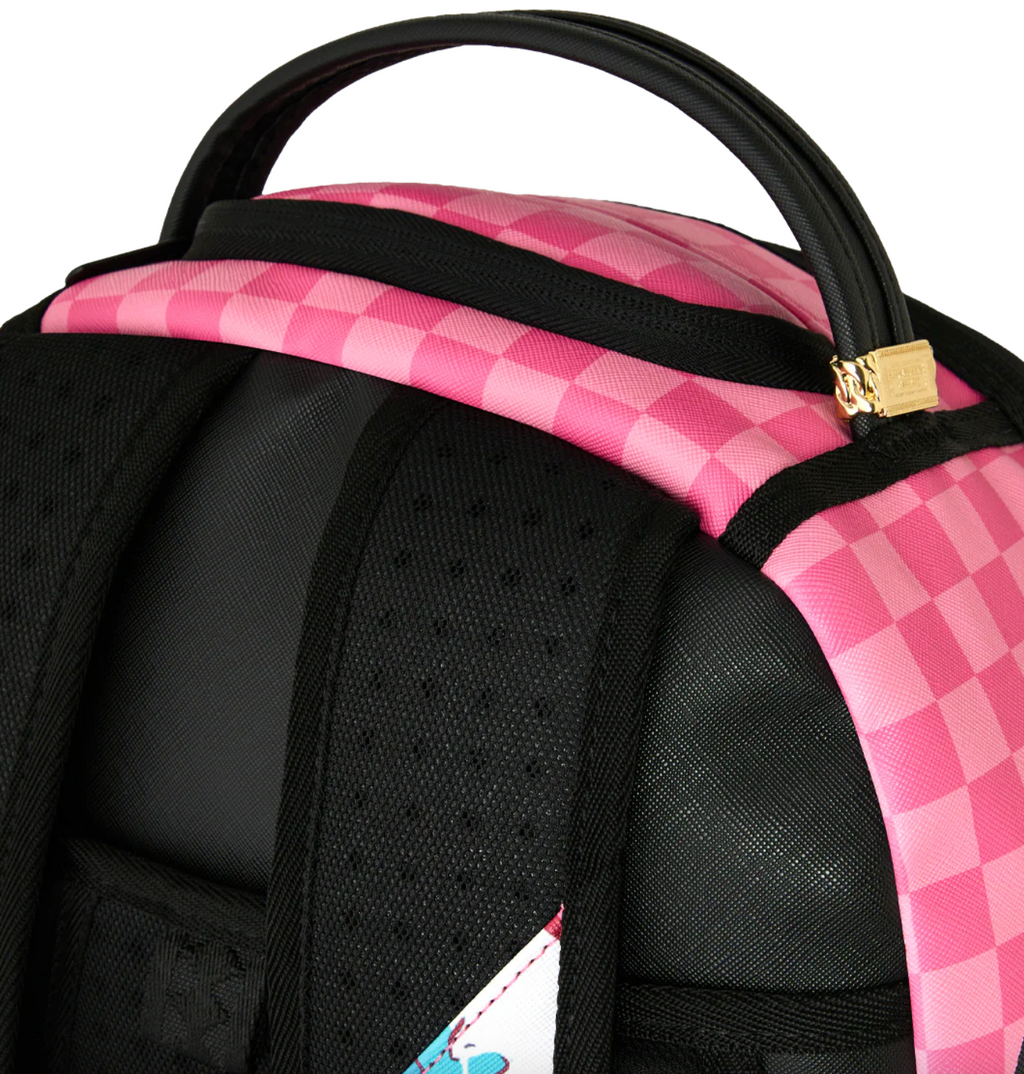 Sprayground Pink Panther Diamond Waves Backpack