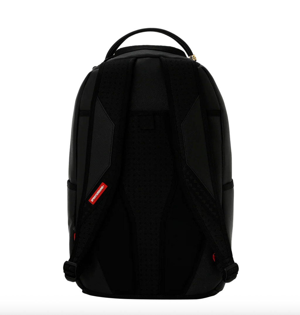 Sprayground Grey Shark Central Painted Backpack