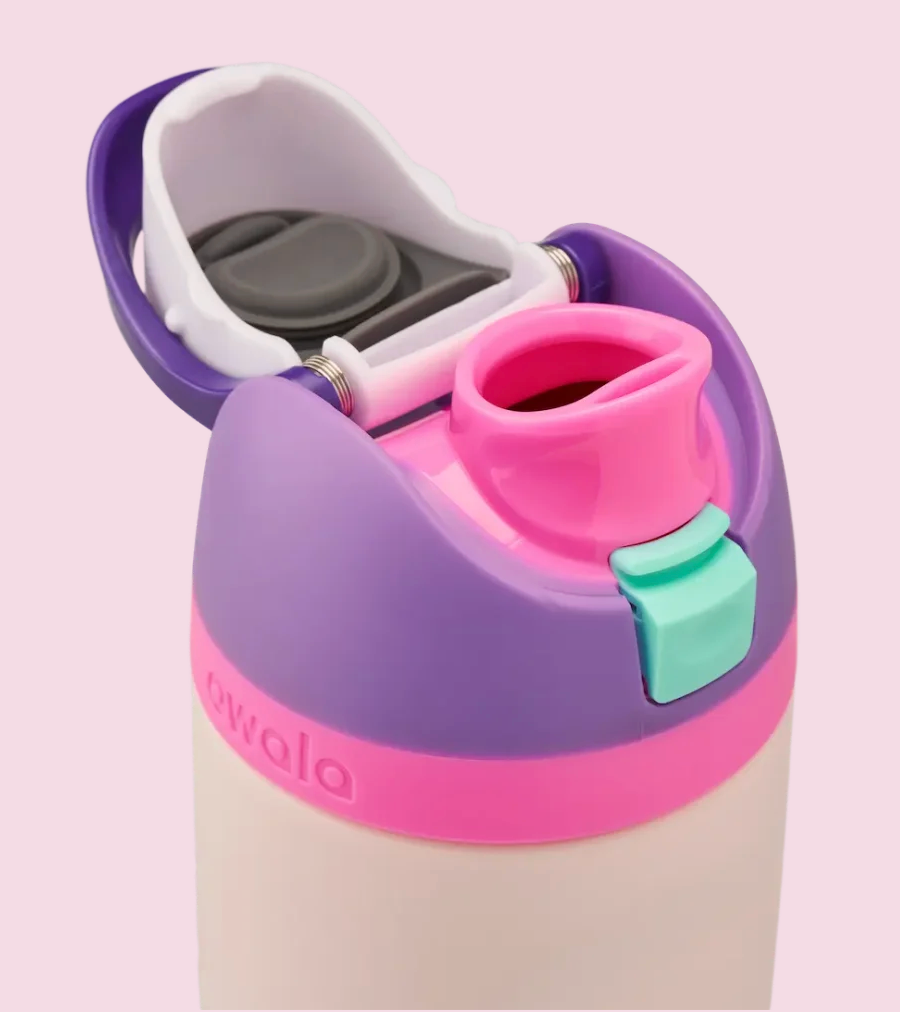 Owala Kids' FreeSip 16 OZ. Stainless Steel - Bunny Business