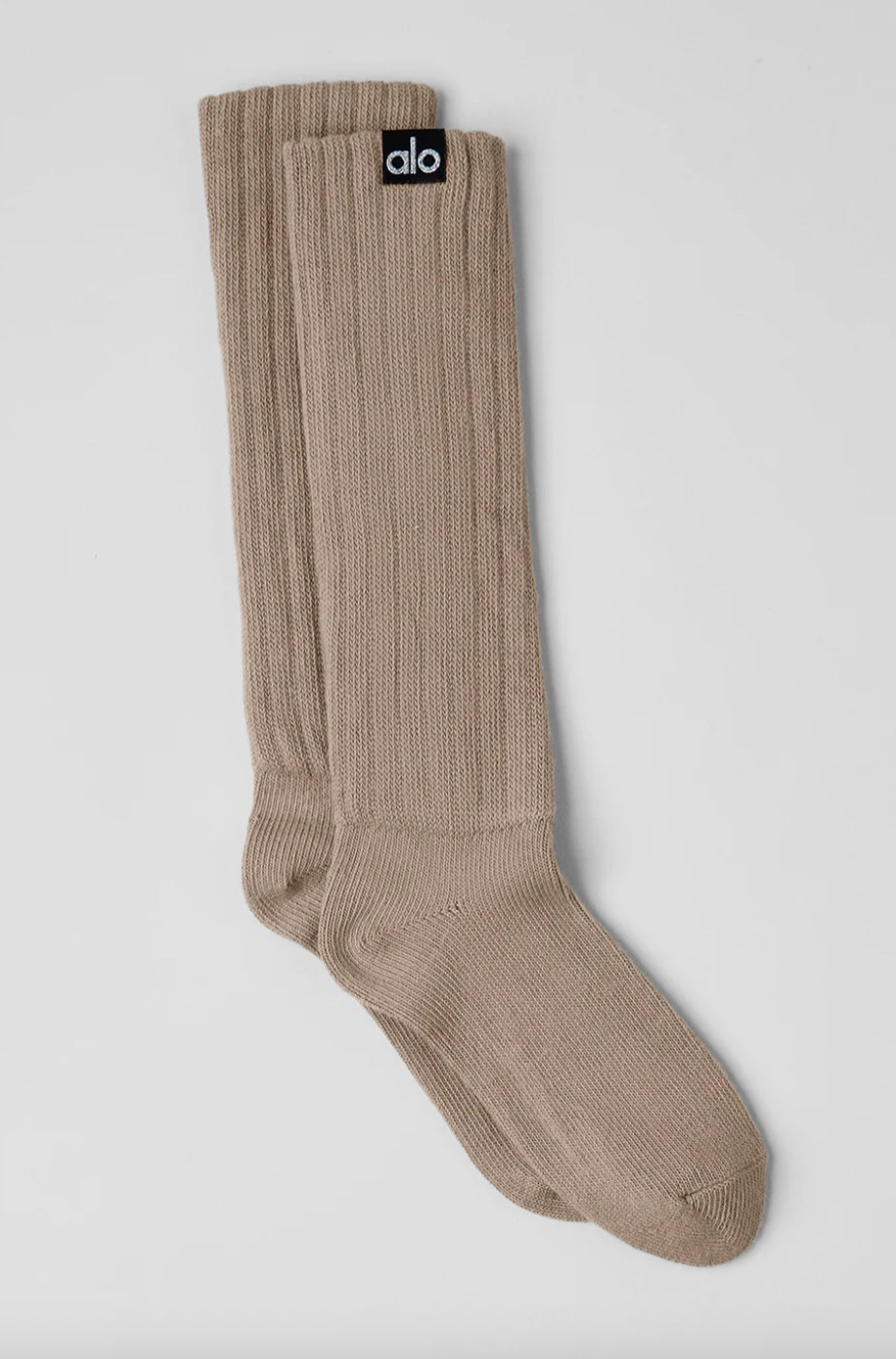 ALO Unisex Scrunch Sock - Bone