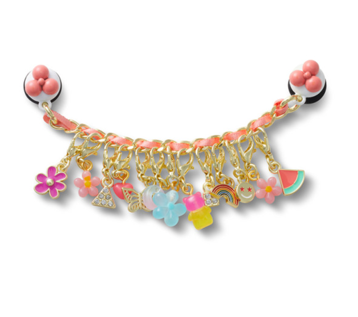 Crocs Jibbitz Pink Adjustable Charm Chain