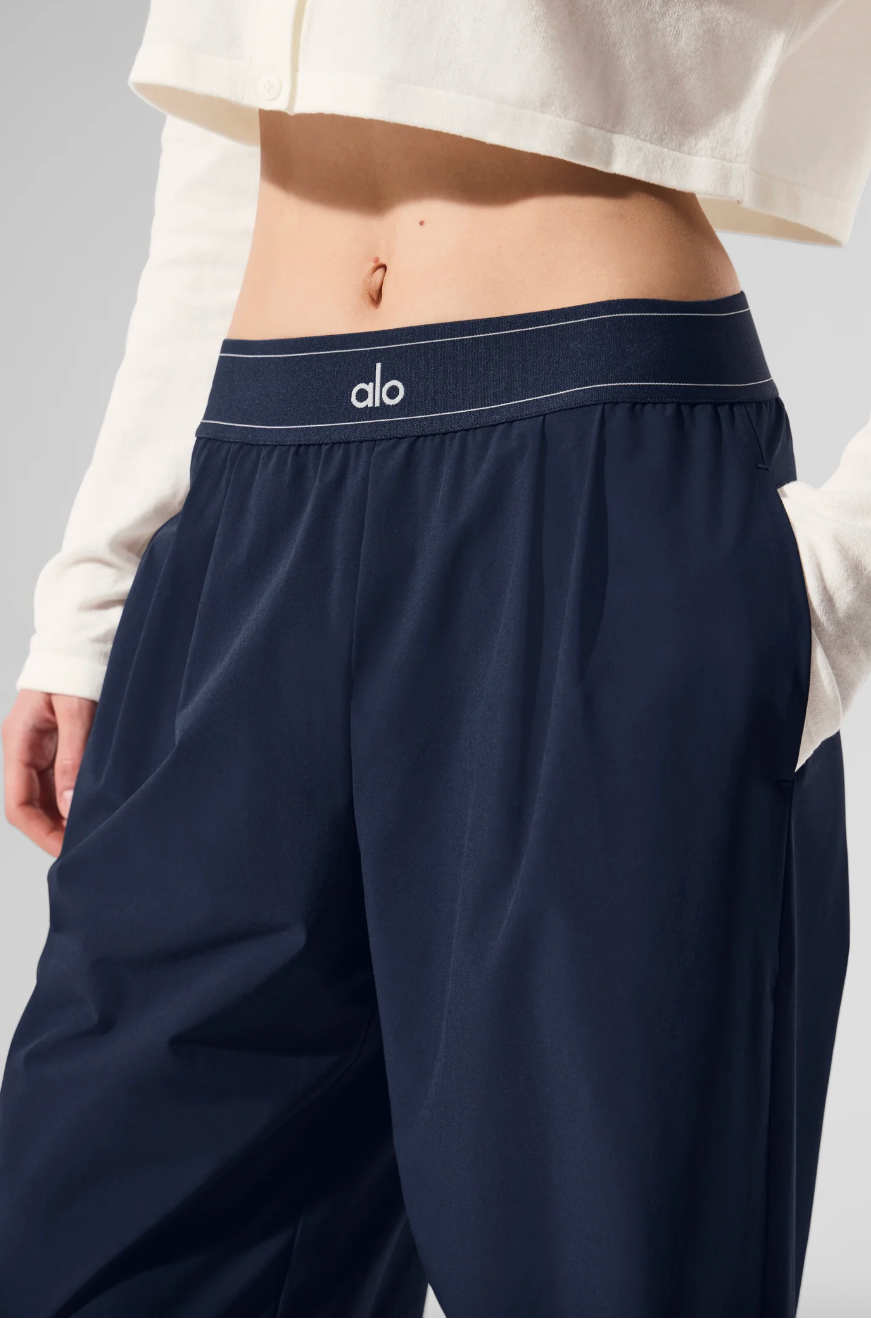ALO Suit Up Trouser (Regular) - Navy