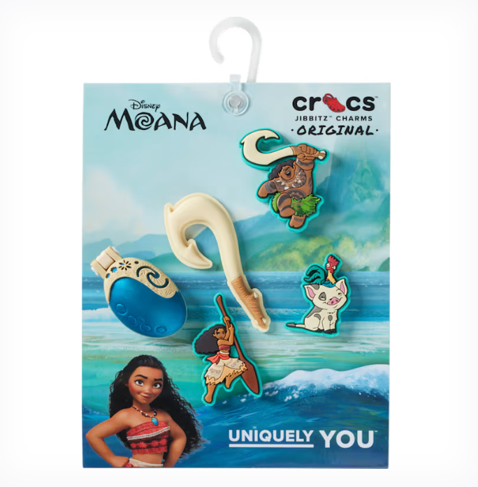 Crocs Jibbitz Charms - Disney Moana 5 Pack