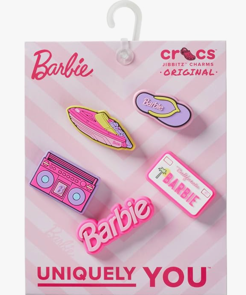 Crocs Jibbitz Charms -Barbie Retro