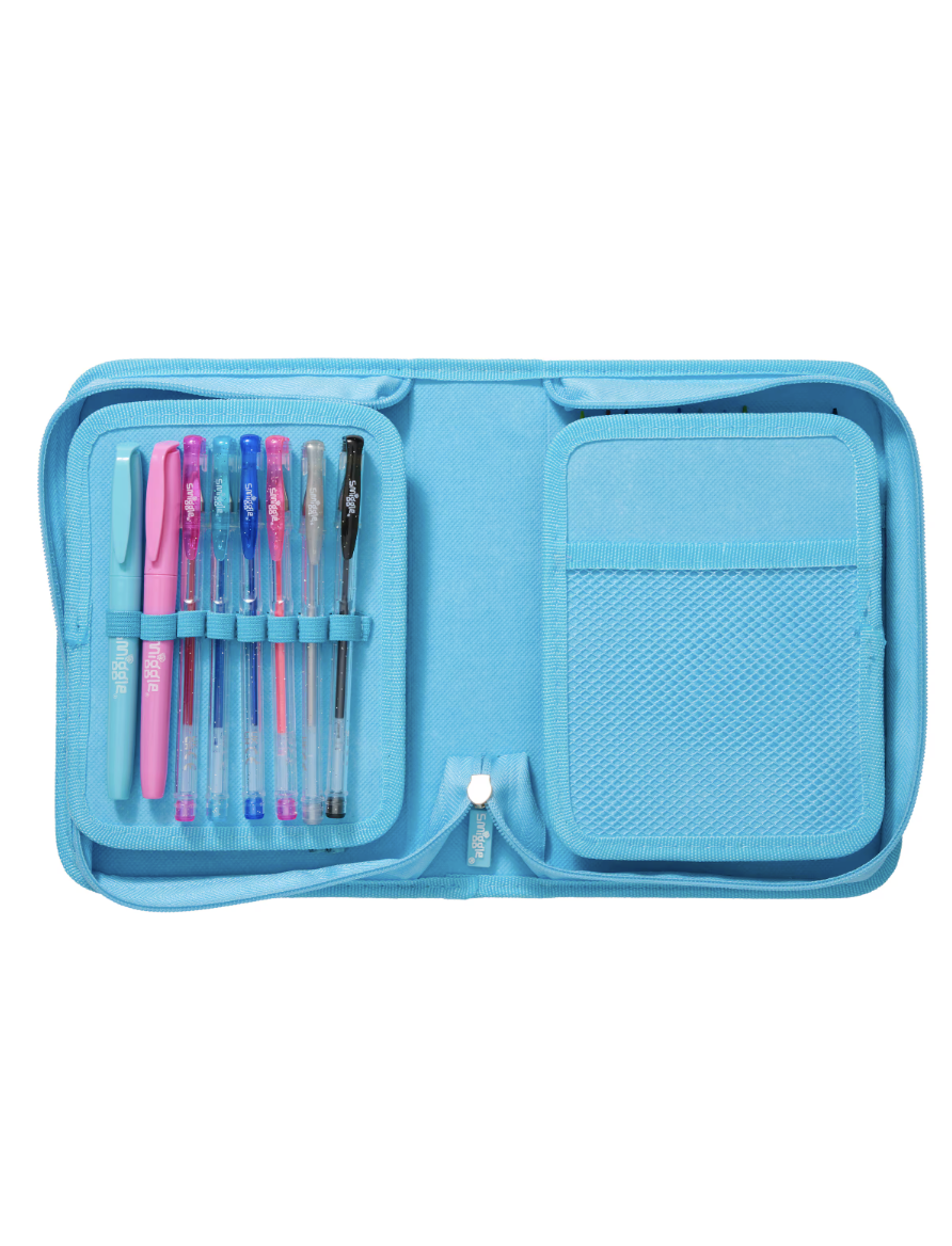 Smiggle Bright Eyes Stationery Pack - Mint