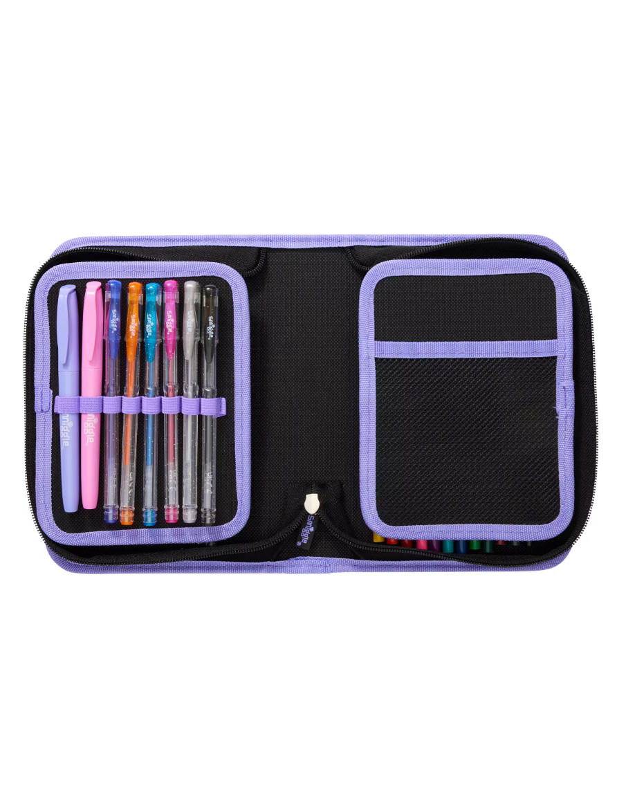 Smiggle Bright Eyes Stationery Pack - Black Mix