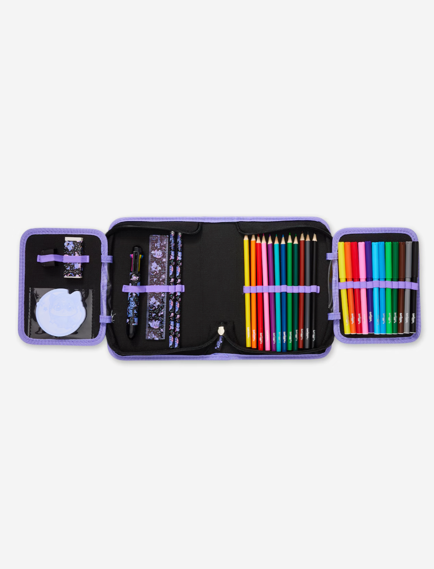 Smiggle Bright Eyes Stationery Pack - Black Mix