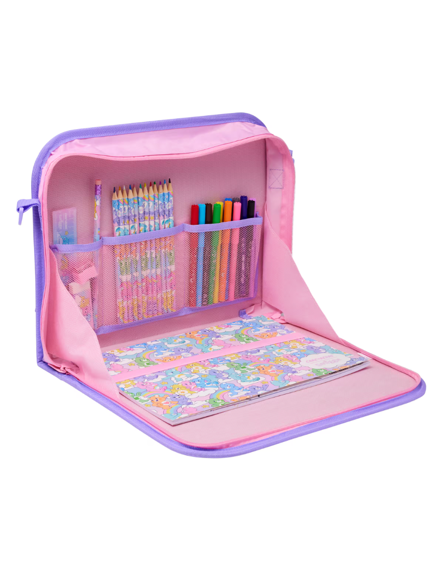Smiggle Care Bears On-The-Go Colouring Studio