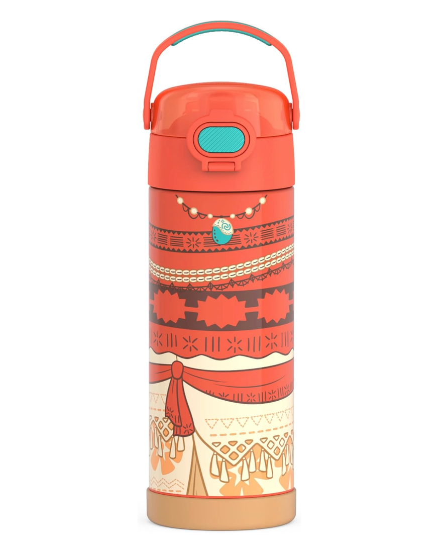 THERMOS FUNTAINER Water Bottle with Spout 16 oz. - Princess Moana