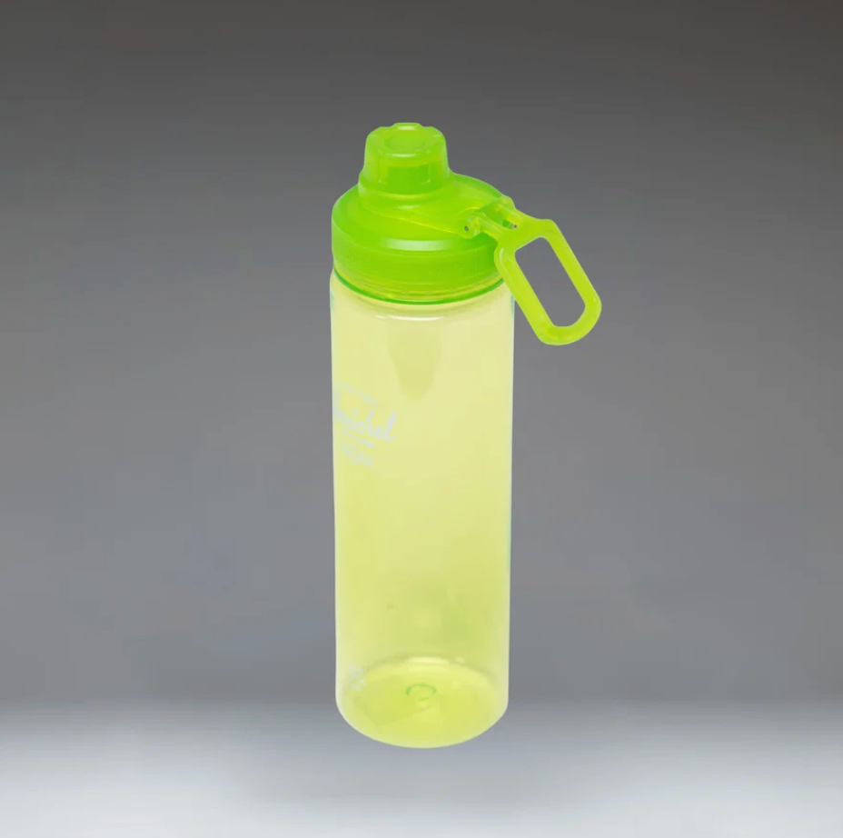 Herschel Classics Sports Water Bottle - 25oz/750ml - 0.75L - Acid Lime Green