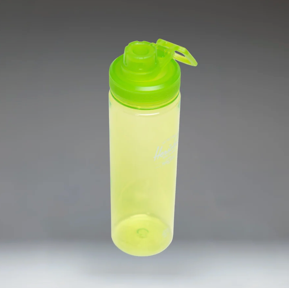 Herschel Classics Sports Water Bottle - 25oz/750ml - 0.75L - Acid Lime Green
