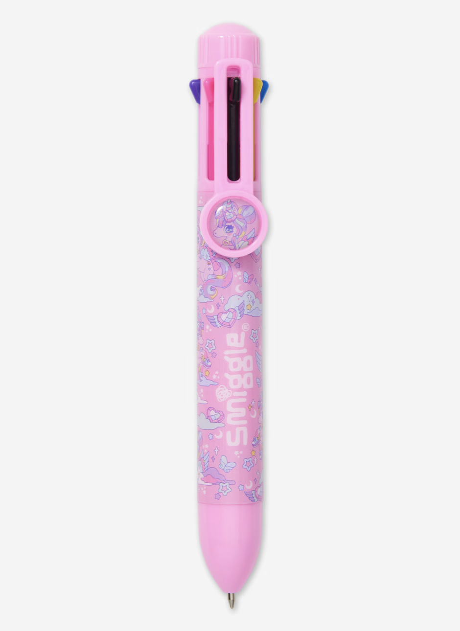 Smiggle Trailblazer Rainbow Pen - Pink