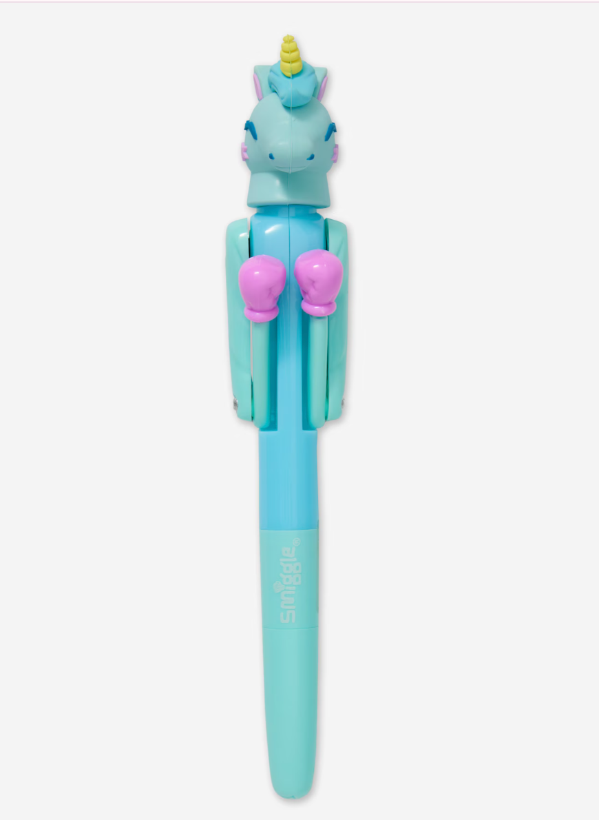 Smiggle Bright Eyes Boxing Pen - Mint