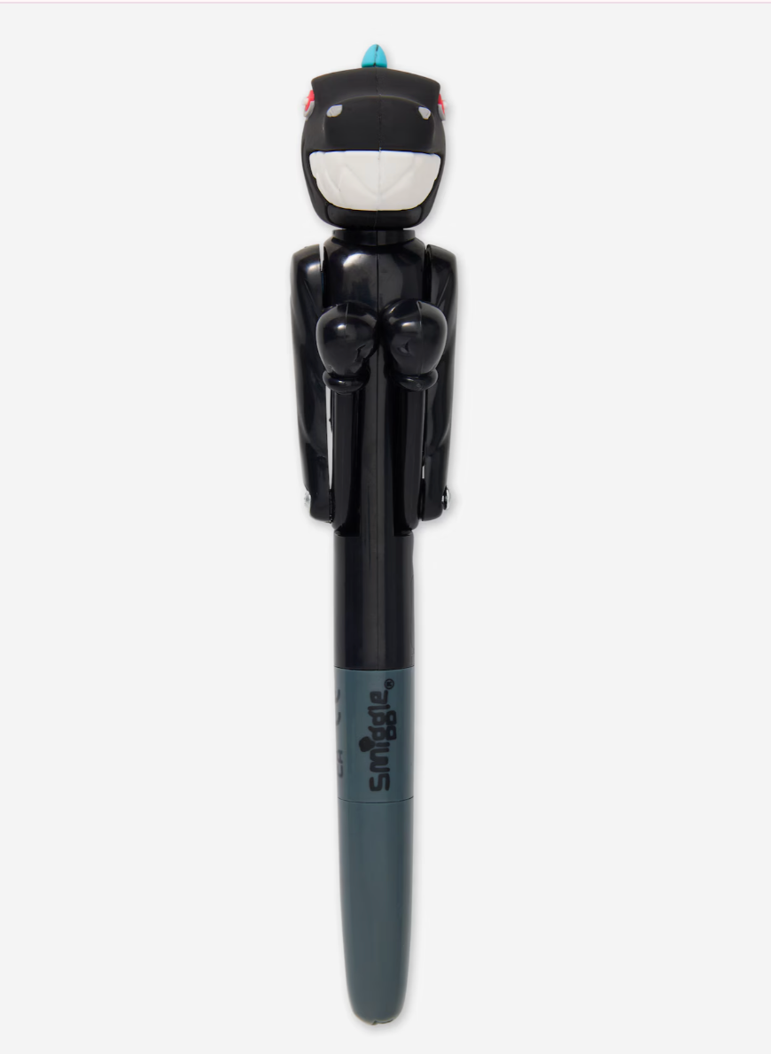 Smiggle Bright Eyes Boxing Pen - Grey