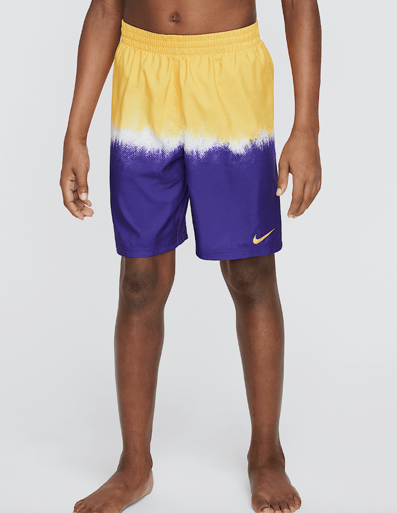 Nike Swim Breaker Big Kids' (Boys') 7" Brief-Lined Volley Shorts