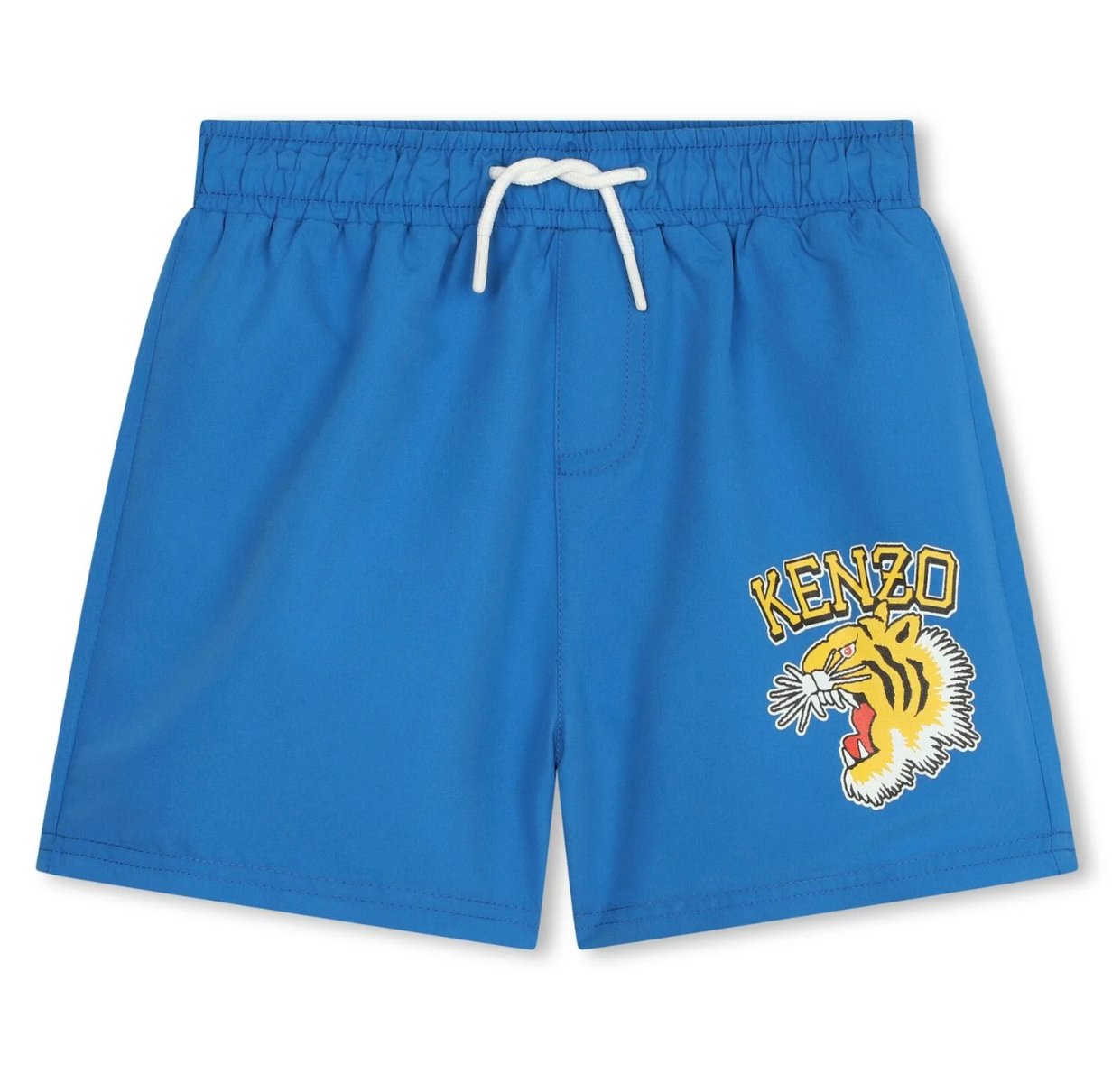 KENZO KIDS Boys Blue Varsity Tiger Swim Shorts