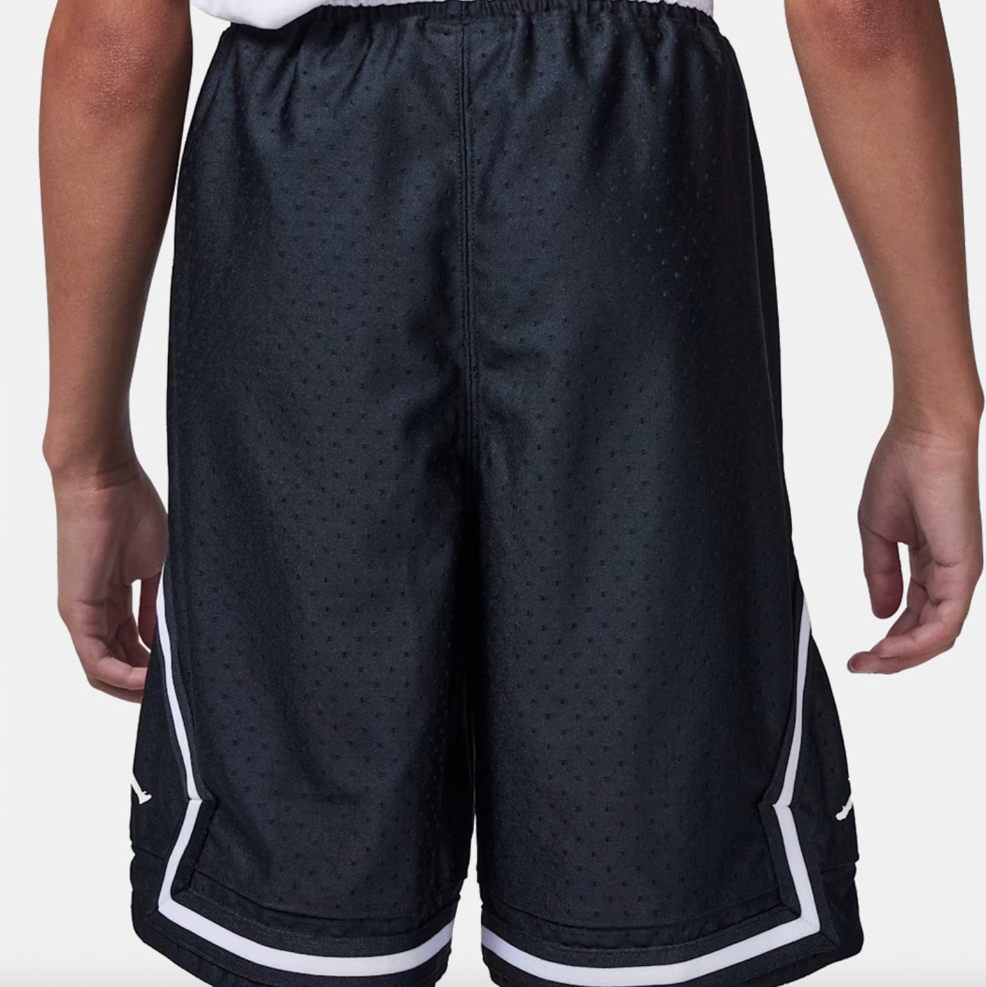 Jordan Big Kid's Dri-FIT Diamond Shorts - Black