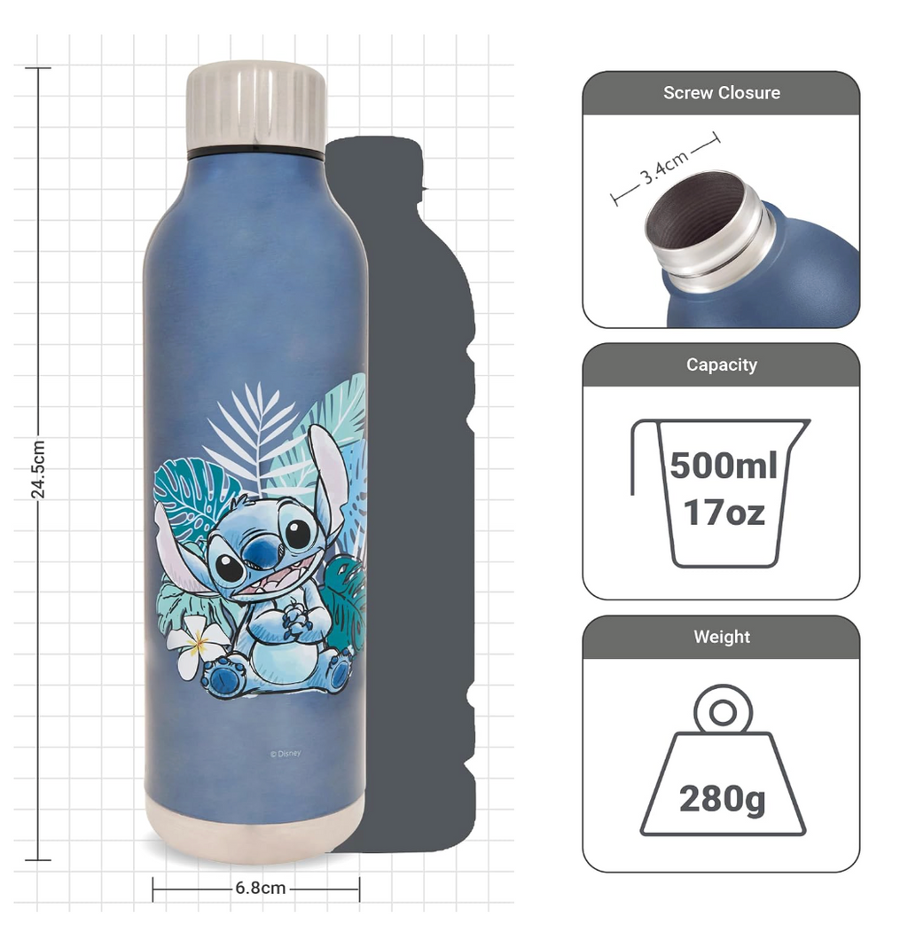 Polar Gear Stainless Steel Water Bottle 500 ml - Stitch
