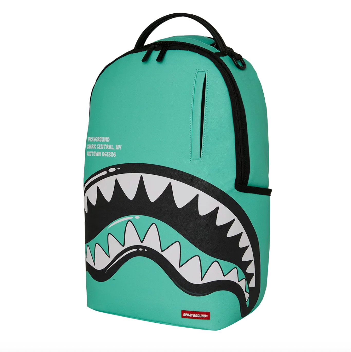 Sprayground Shark Central Bubble Shark (Turq) Backpack