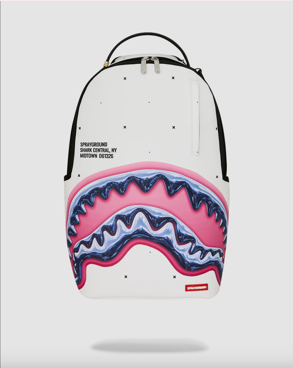 Sprayground Liquid Chromatic Shark Central Backpack