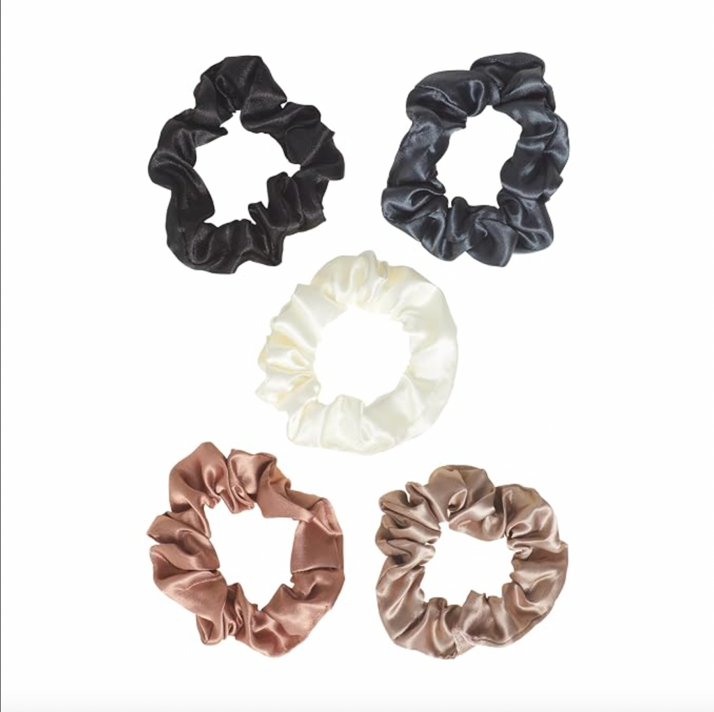 Goody Ouchless Satin Scrunchies - Neutral Tones