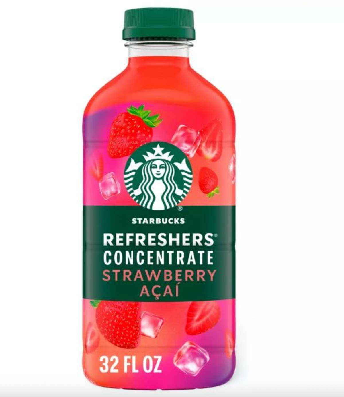 Starbucks Strawberry Acai Refreshers Concentrate 32 fl oz