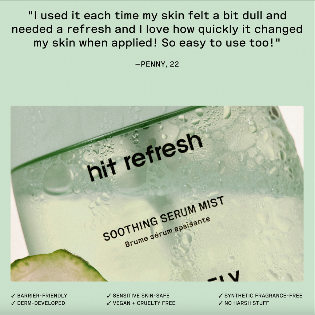 Sincerely Yours Hit Refresh soothing serum mist 55 ml