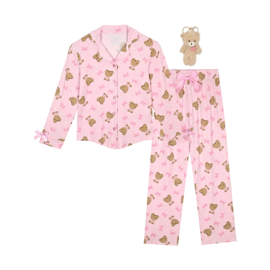 Sleep On It Kids' 2-Piece Pajamas & Keychain Set