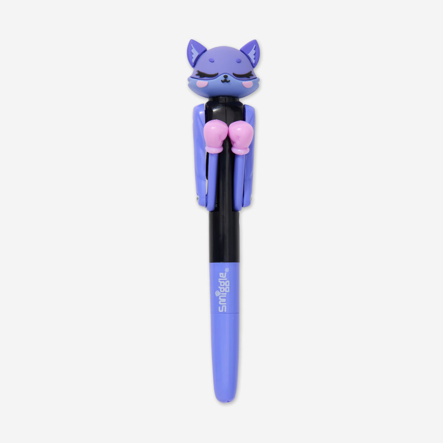 Smiggle Bright Eyes Boxing Pen - Black Mix 