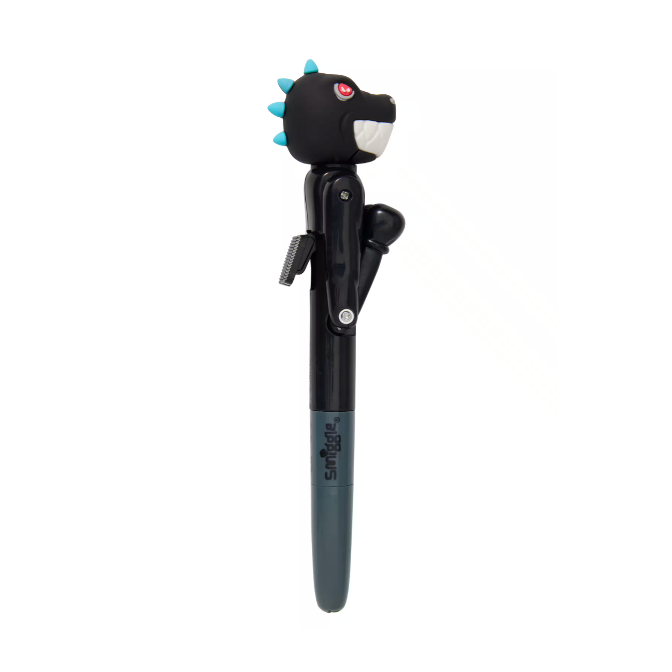 Smiggle Bright Eyes Boxing Pen - Grey 