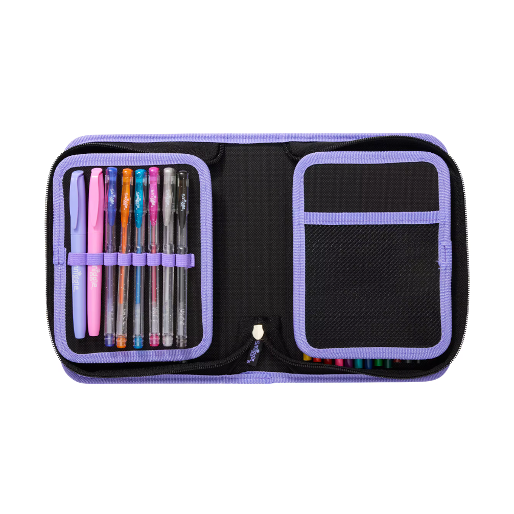 Smiggle Bright Eyes Stationery Pack - Black Mix 