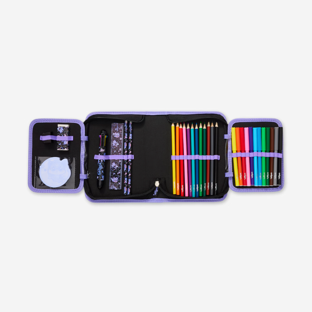 Smiggle Bright Eyes Stationery Pack - Black Mix 