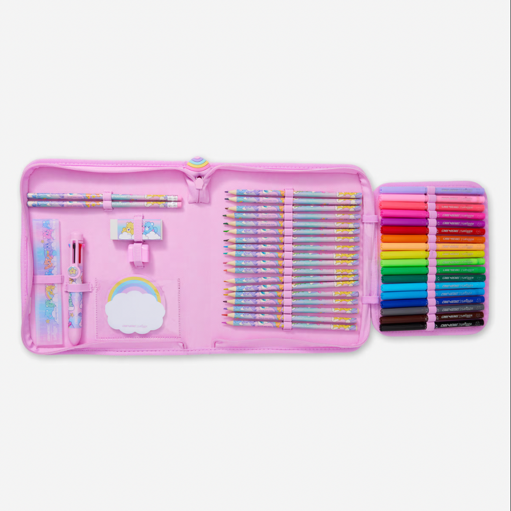 Smiggle Care Bears Zip It Stationery Gift Pack