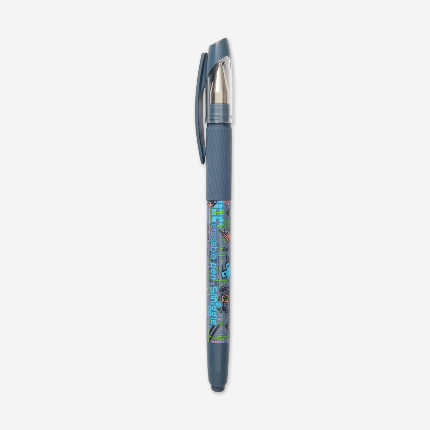 Smiggle Trailblazer Eraseable Pen - Grey 