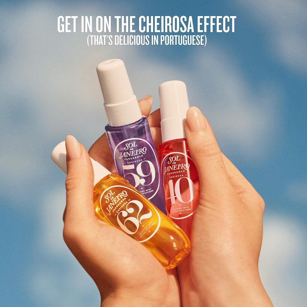 Sol de Janeiro Cheirosa Perfume Mist Trio Discovery Set 3 Fragrances 30ml