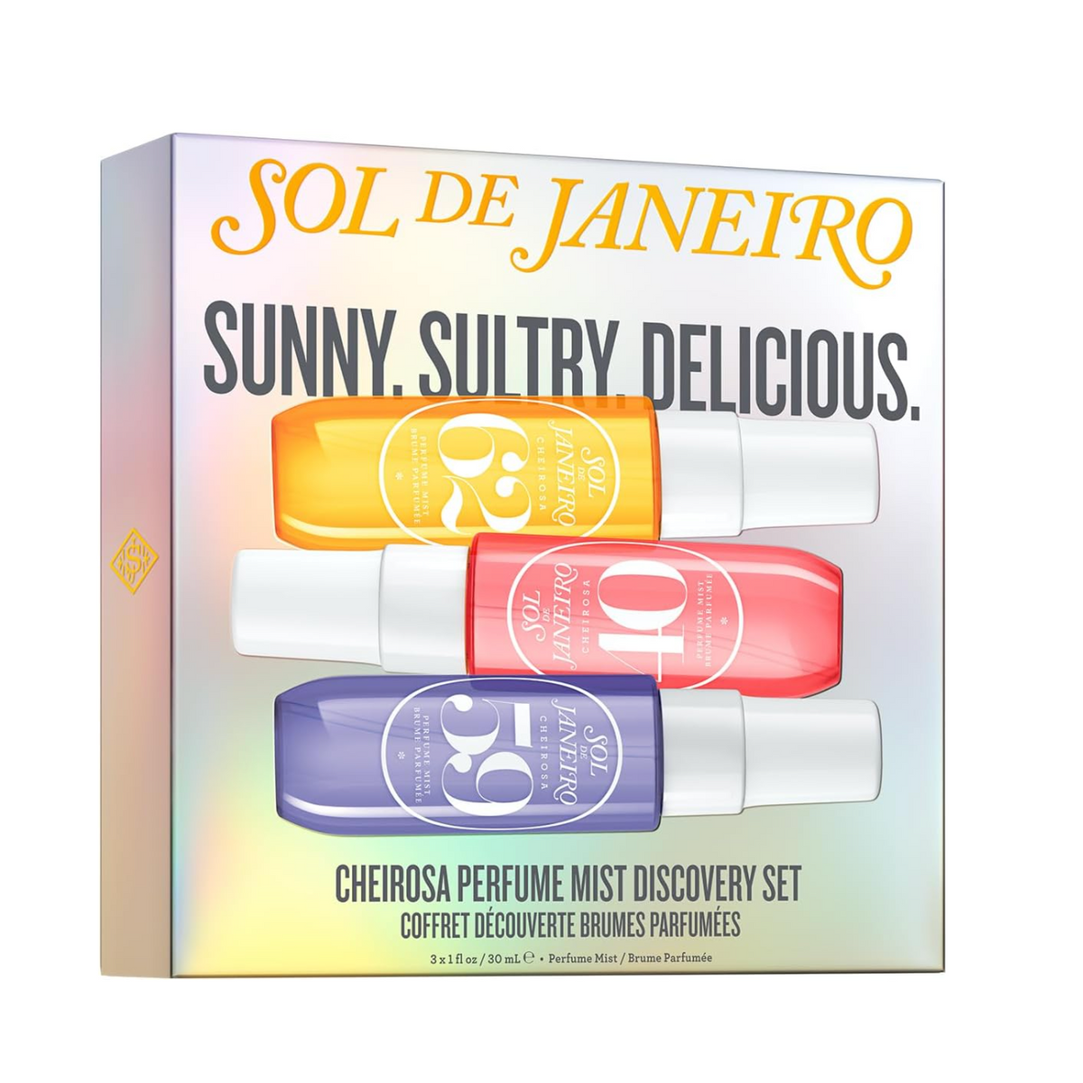 Sol de Janeiro Cheirosa Perfume Mist Trio Discovery Set 3 Fragrances 30ml