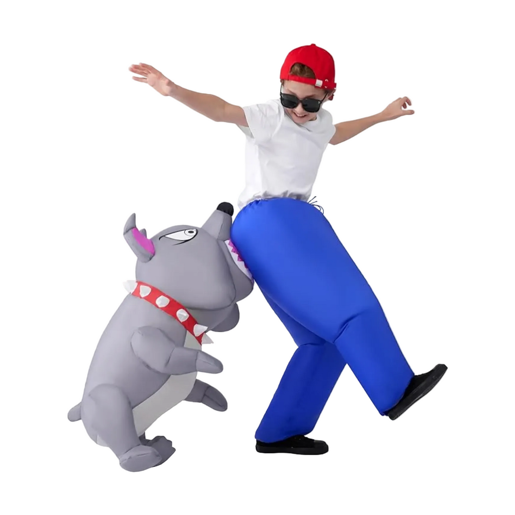 Spooktacular Creations Biting By a Dog Inflatable Costume 7-10