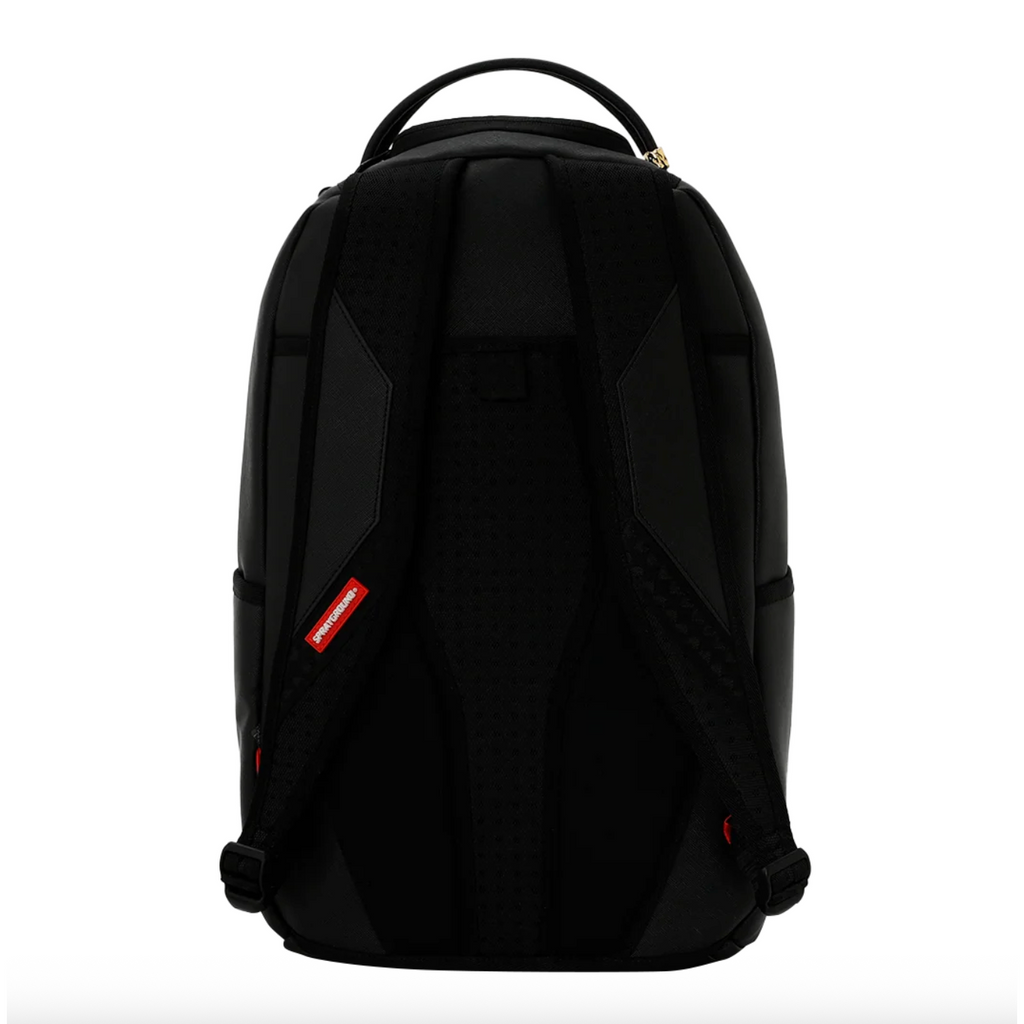 Sprayground Grey Shark Central Painted Backpack 