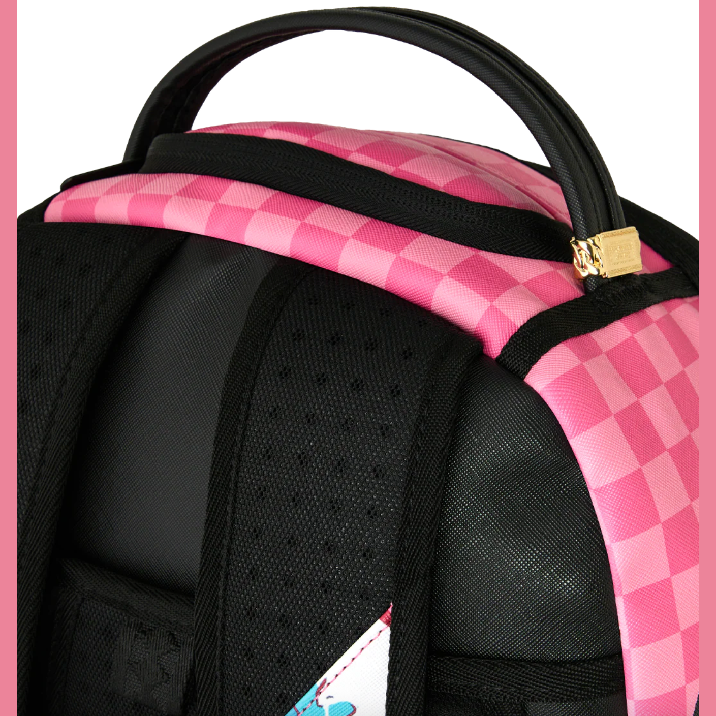 Sprayground Pink Panther Diamond Waves Backpack 