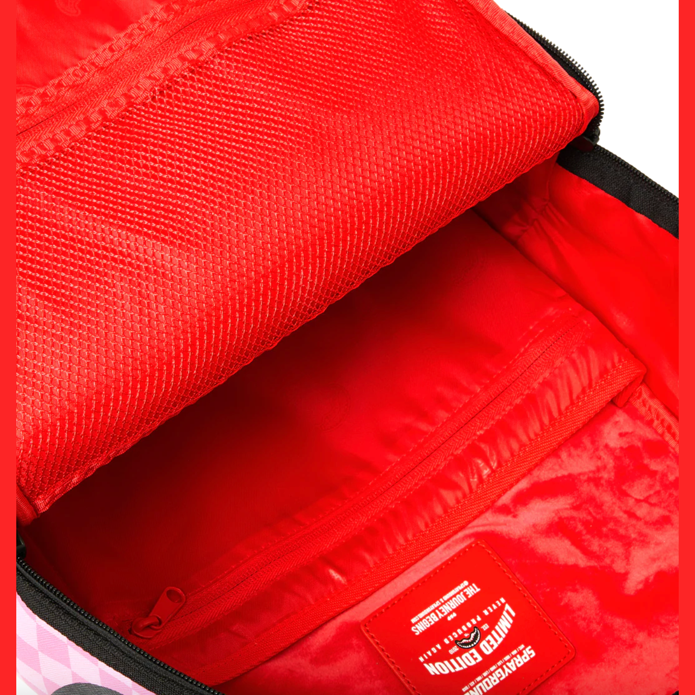 Sprayground Pink Panther Diamond Waves Backpack 