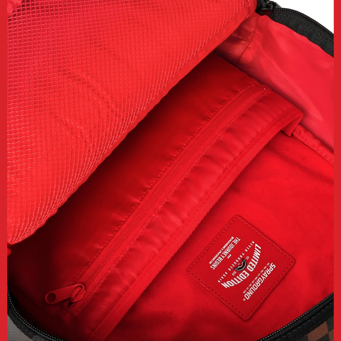 Sprayground Shadow Sharks - Deep Sea Backpack 
