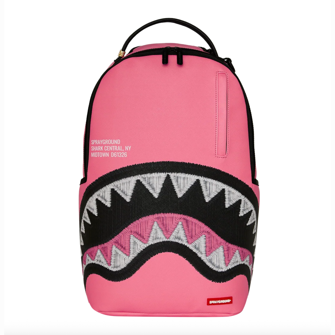 Sprayground Shark Central Embroidered Effect Backpack 
