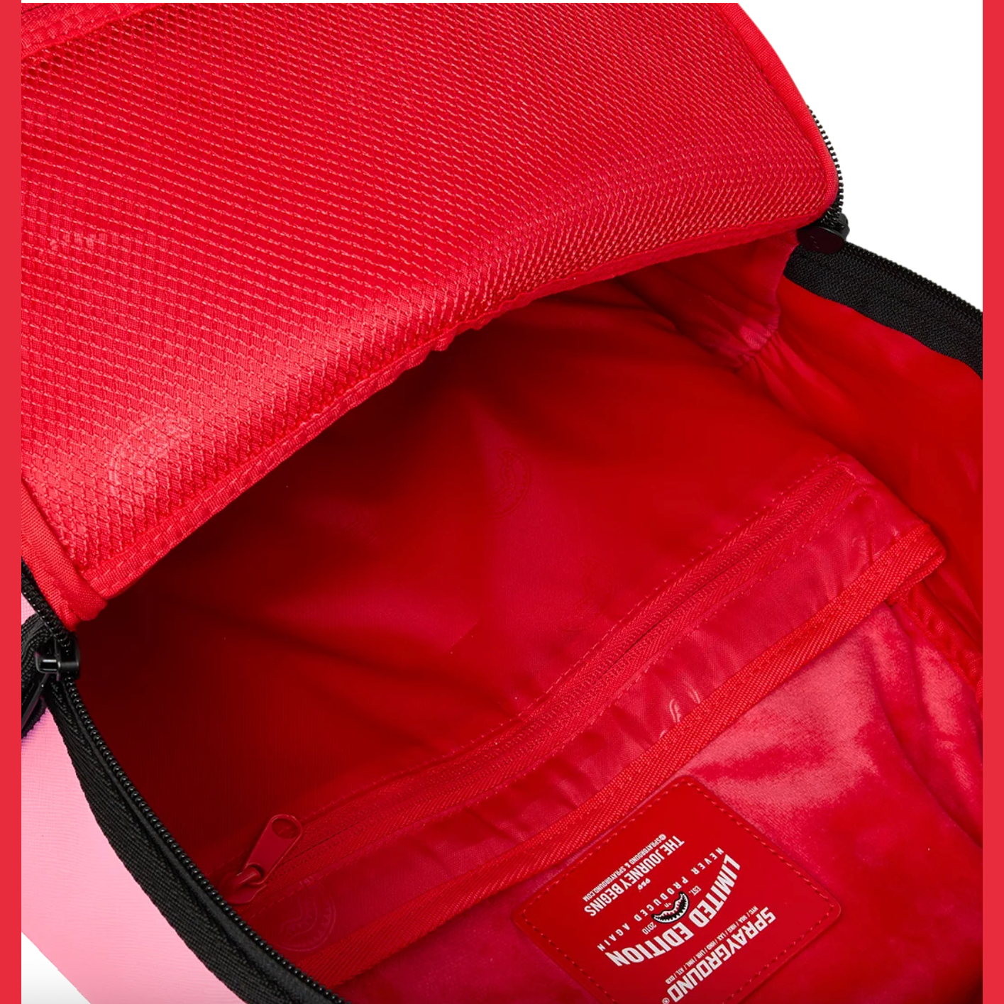 Sprayground Shark Central Embroidered Effect Backpack 