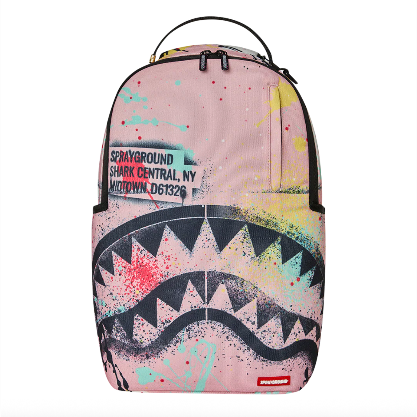 Sprayground Shark Central Stencil Lab Backpack 