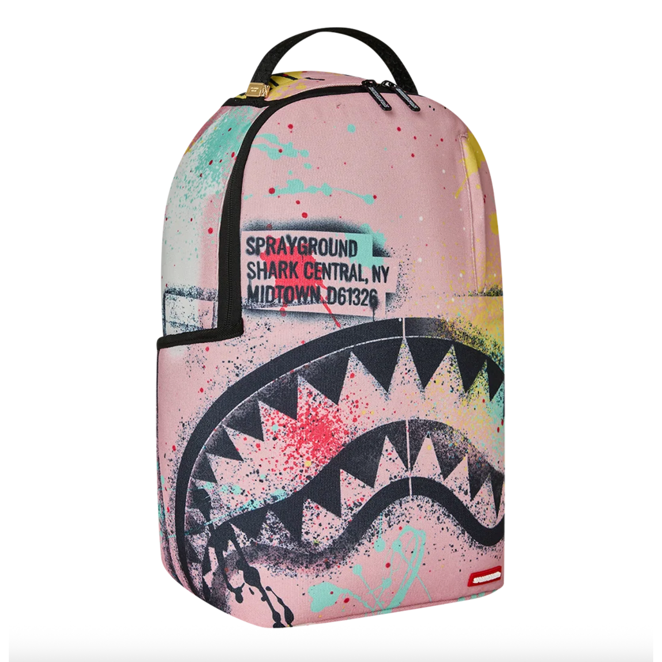 Sprayground Shark Central Stencil Lab Backpack 