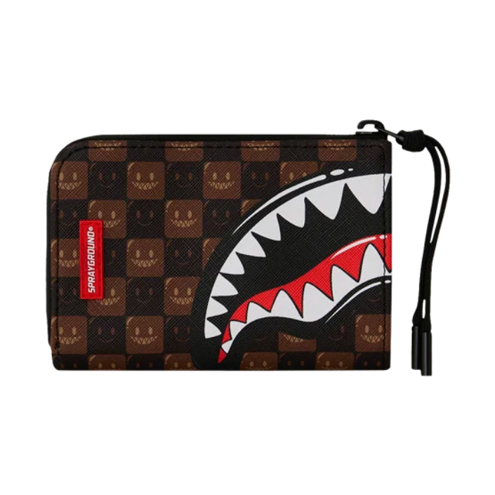 Sprayground Sharks in Paris Grin & Grind Wallet 