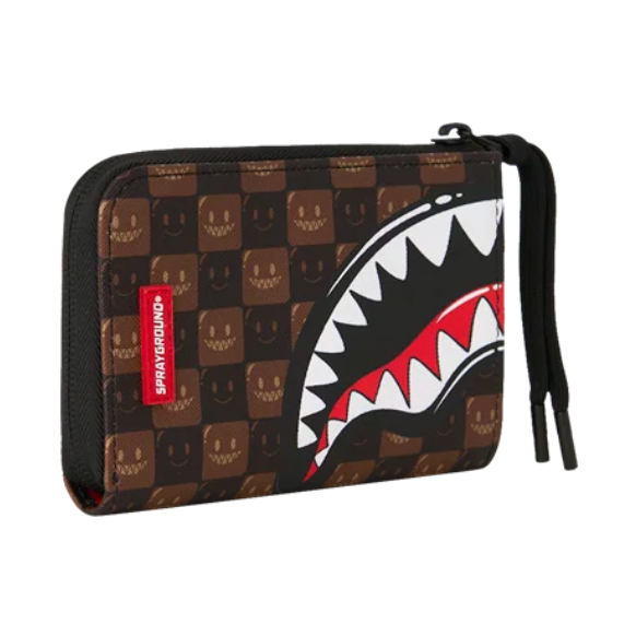 Sprayground Sharks in Paris Grin & Grind Wallet 
